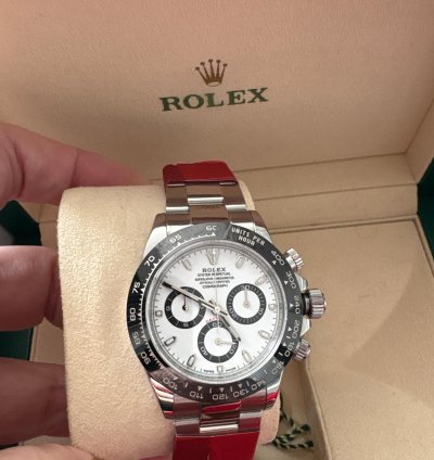 Rolex Daytona Panda 116500ln 2016 Mint Condition White Dial
