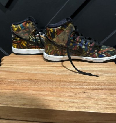 Nike Sb Dunk High Concepts Stained Glass