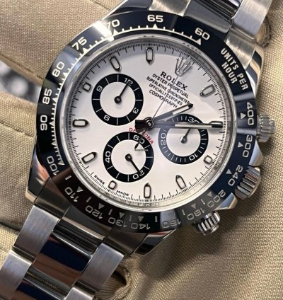 Rolex Daytona Panda 116500ln 2016 Mint Condition White Dial