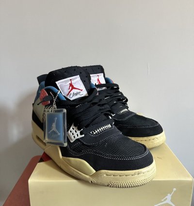 Jordan 4 Retro Union Off Noir Size 11
