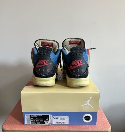 Jordan 4 Retro Union Off Noir Size 11