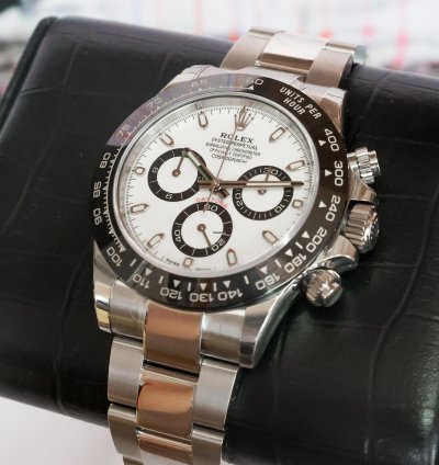 Rolex Daytona Panda 116500ln 2022 Unworn 40mm Stainless Steel Full Set White And Black