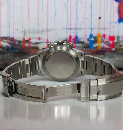 Rolex Daytona Panda 116500ln 2022 Unworn 40mm Stainless Steel Full Set White And Black