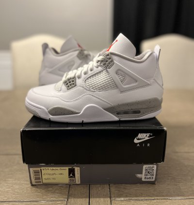 Jordan 4 Retro White Oreo 2021