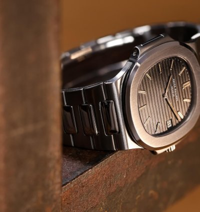 Patek Philippe Nautilus Vintage Nautilus Jumbo Mark-1 Ref 3700-1 Stainless Steel Sigma Tritium Dial Box Extract Bj-1977 Excellent