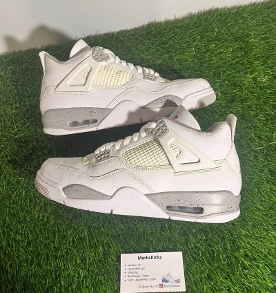 Jordan 4 Retro White Oreo Size 11