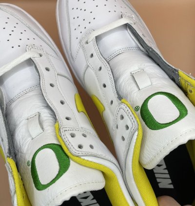 2017 Nike Dunk Low Id Oregon Ducks Sb What The Doom Stussy