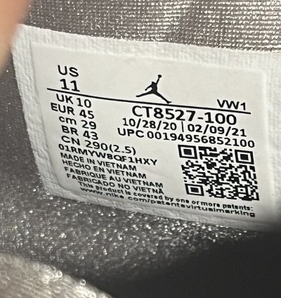 Jordan 4 Retro White Oreo Size 11