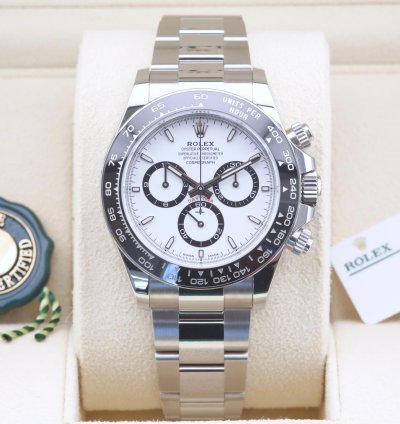 Rolex Daytona Panda 126500ln Unworn 2024 Complete Set