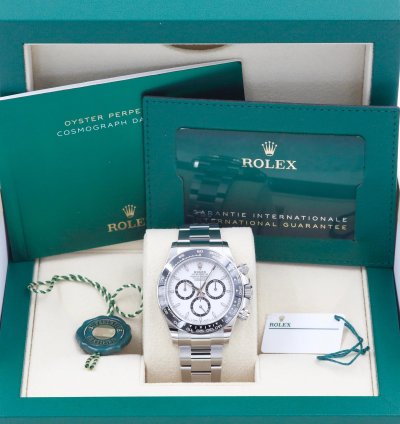 Rolex Daytona Panda 126500ln Unworn 2024 Complete Set