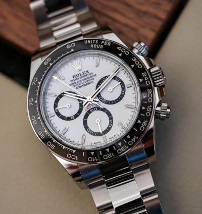 Rolex Daytona Panda 126500ln White Dial Unworn Full Set 2024