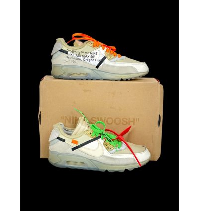 2017 Off-white Nike Air Max 90 White Og Rare Virgil Abloh