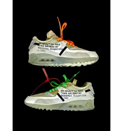 2017 Off-white Nike Air Max 90 White Og Rare Virgil Abloh