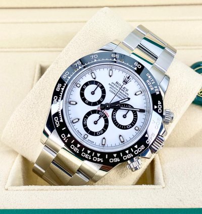 Rolex Daytona Panda Ceramic Unworn Full Set 116500ln