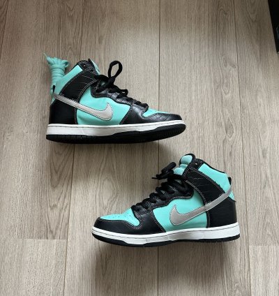 Nike Sb Dunk High Diamond Supply Co Tiffany