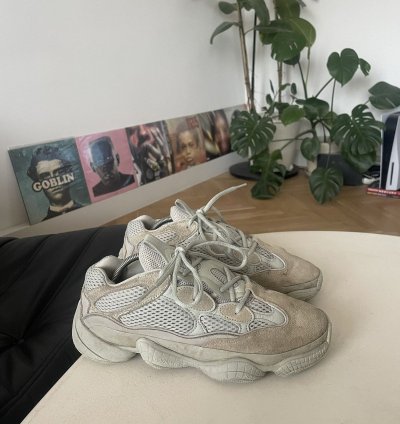 2018 Adidas Yeezy 500 Salt Sneakers Yeezus Beige Kanye West