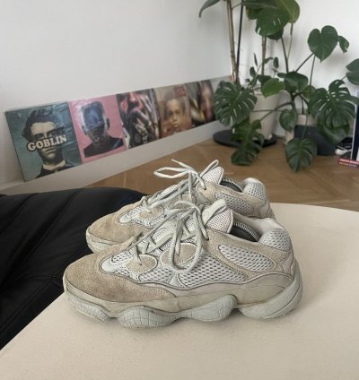 2018 Adidas Yeezy 500 Salt Sneakers Yeezus Beige Kanye West