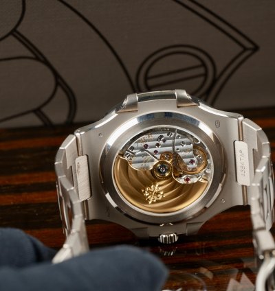 Patek Philippe Nautilus White Gold 2022 Box And Papers