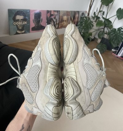 2018 Adidas Yeezy 500 Salt Sneakers Yeezus Beige Kanye West