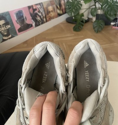 2018 Adidas Yeezy 500 Salt Sneakers Yeezus Beige Kanye West