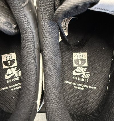 2018 Nike Air Force 1 Low Supreme Comme Des Gar Ons