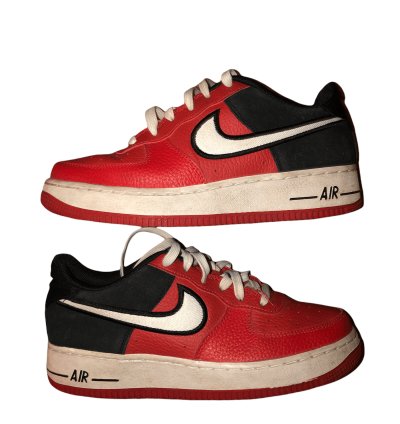 2018 Nike Air Force 1 Lv8 1 Gs Mystic Red Black Size 6