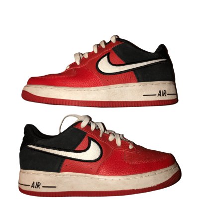 2018 Nike Air Force 1 Lv8 1 Gs Mystic Red Black Size 6