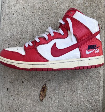 Nike Sb Dunk High Future Court Red