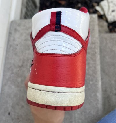 Nike Sb Dunk High Future Court Red