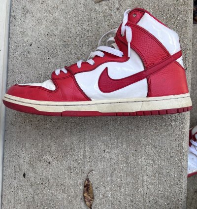 Nike Sb Dunk High Future Court Red