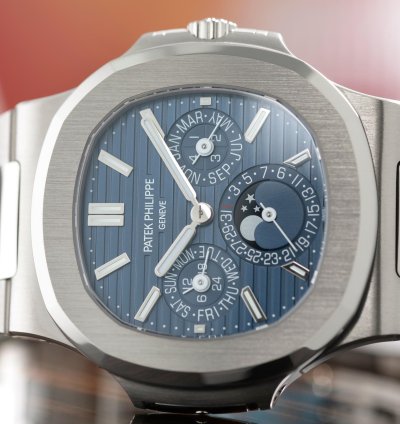 Patek Philippe Nautilus White Gold Perpetual Calendar