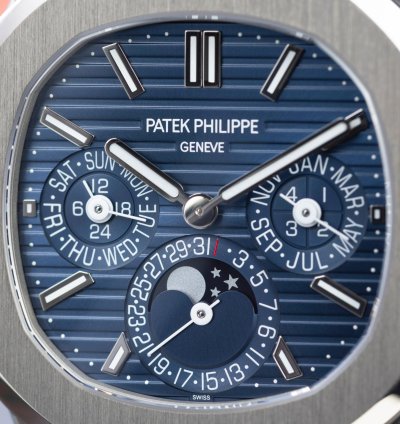 Patek Philippe Nautilus White Gold Perpetual Calendar