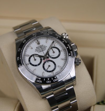 Rolex Daytona Panda New 2025 Full Set 126500ln