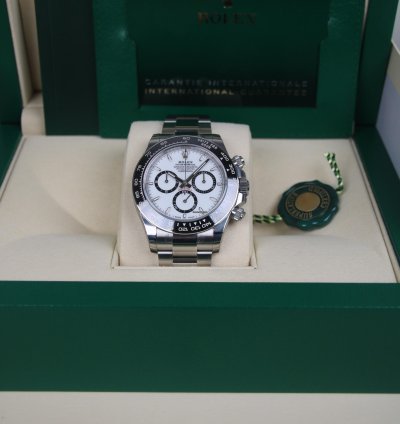 Rolex Daytona Panda New 2025 Full Set 126500ln