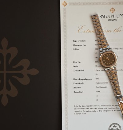 Patek Philippe Nautilus With Extract