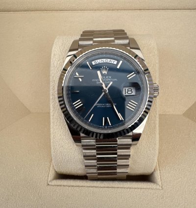 Rolex Day-date 40 Vendre Day-date 40 Octobre 2022 Jamais Port