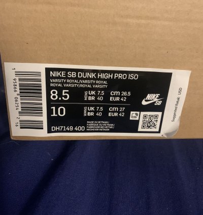 Nike Sb Dunk High Kentuckys