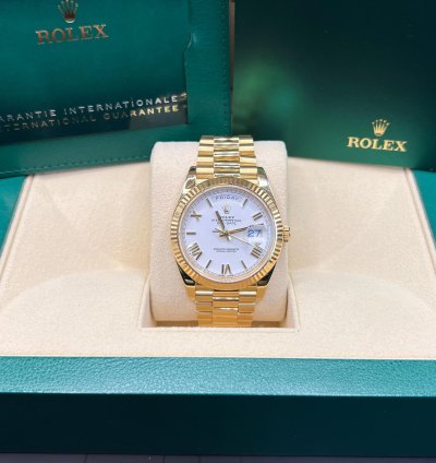 Rolex Day-date 40 White Dial 40mm