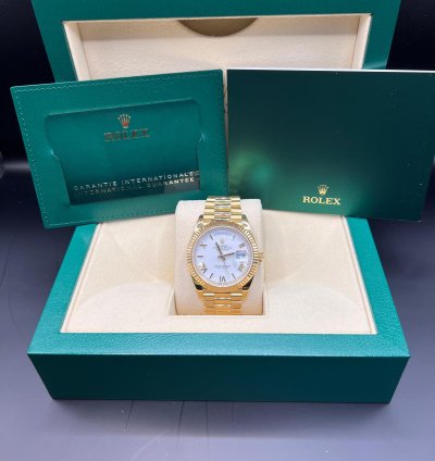 Rolex Day-date 40 White Dial 40mm