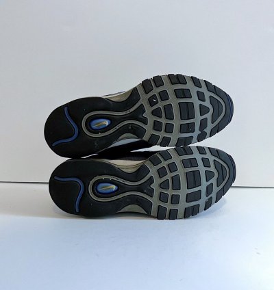 2018 Nike Air Max 97 Night Maroon Blue 921826 012 Rare Sz 10