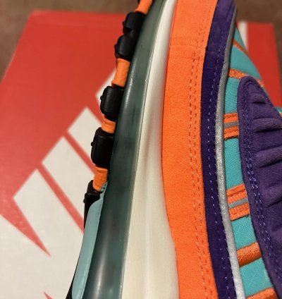 2018 Nike Air Max 98 Qs Cone 924462 800 Us10 5