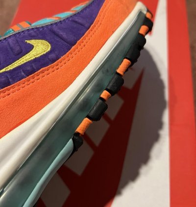 2018 Nike Air Max 98 Qs Cone 924462 800 Us10 5