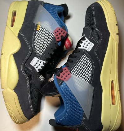 Jordan 4 Union Black Noir