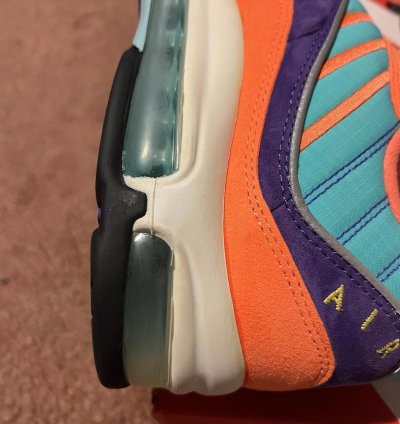 2018 Nike Air Max 98 Qs Cone 924462 800 Us10 5