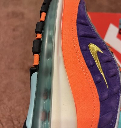 2018 Nike Air Max 98 Qs Cone 924462 800 Us10 5