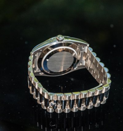 Rolex Day-date 40 White Gold - Blue Dial