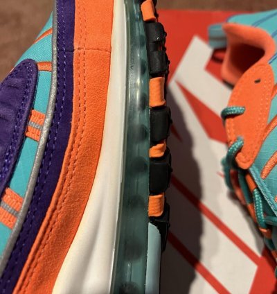 2018 Nike Air Max 98 Qs Cone 924462 800 Us10 5
