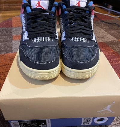 Jordan 4 Union Off Noir