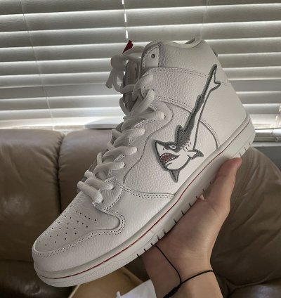 Nike Sb Dunk High Oski Great White