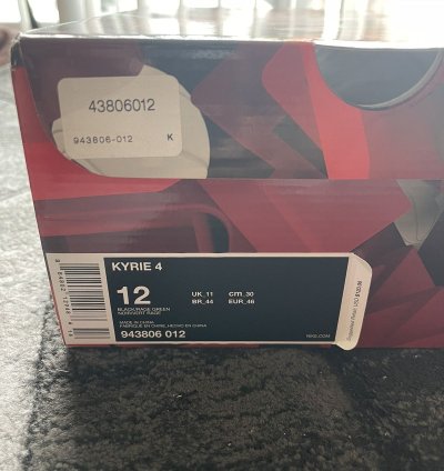 2018 Nike Kyrie 4 Red Carpet